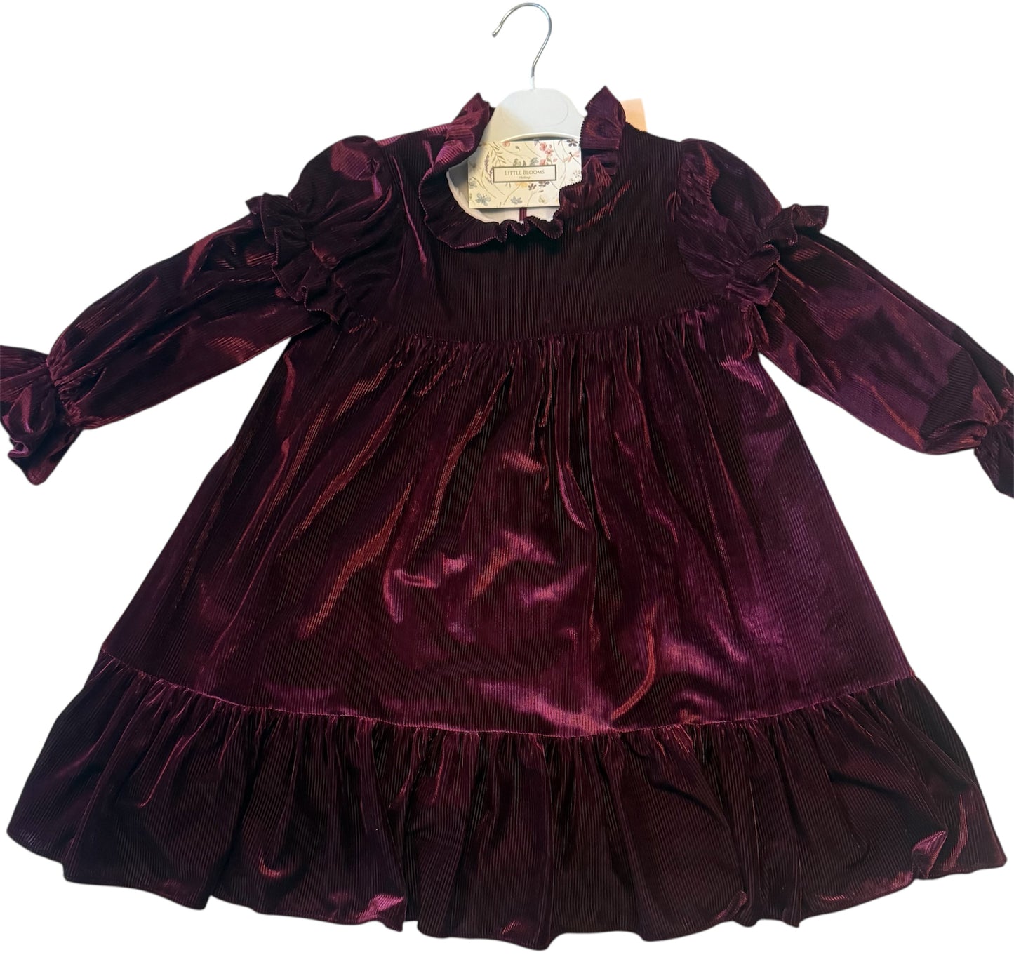Maroon Skirted Dress